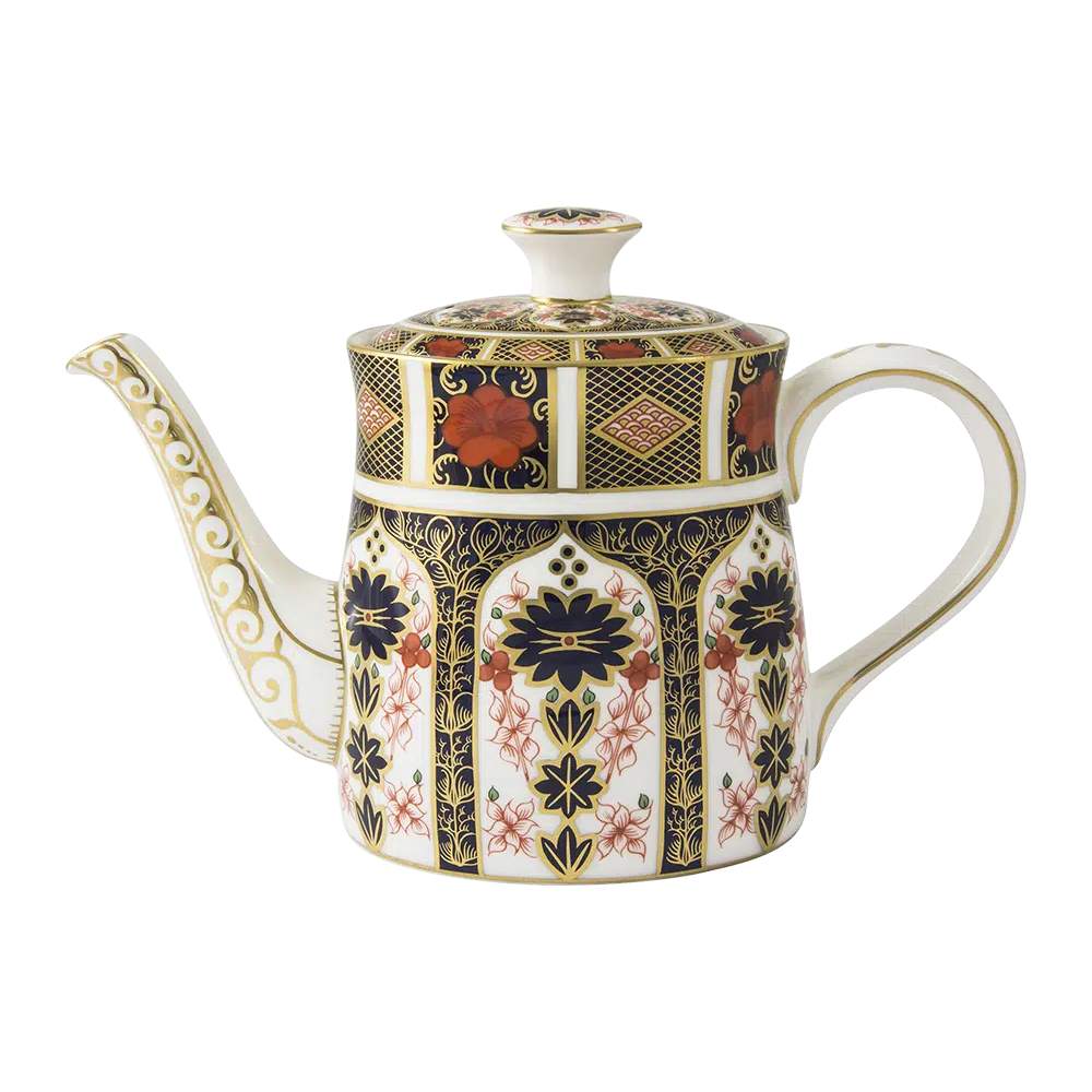 Royal Crown Derby Imari 1128 Small Teapot Charterwells