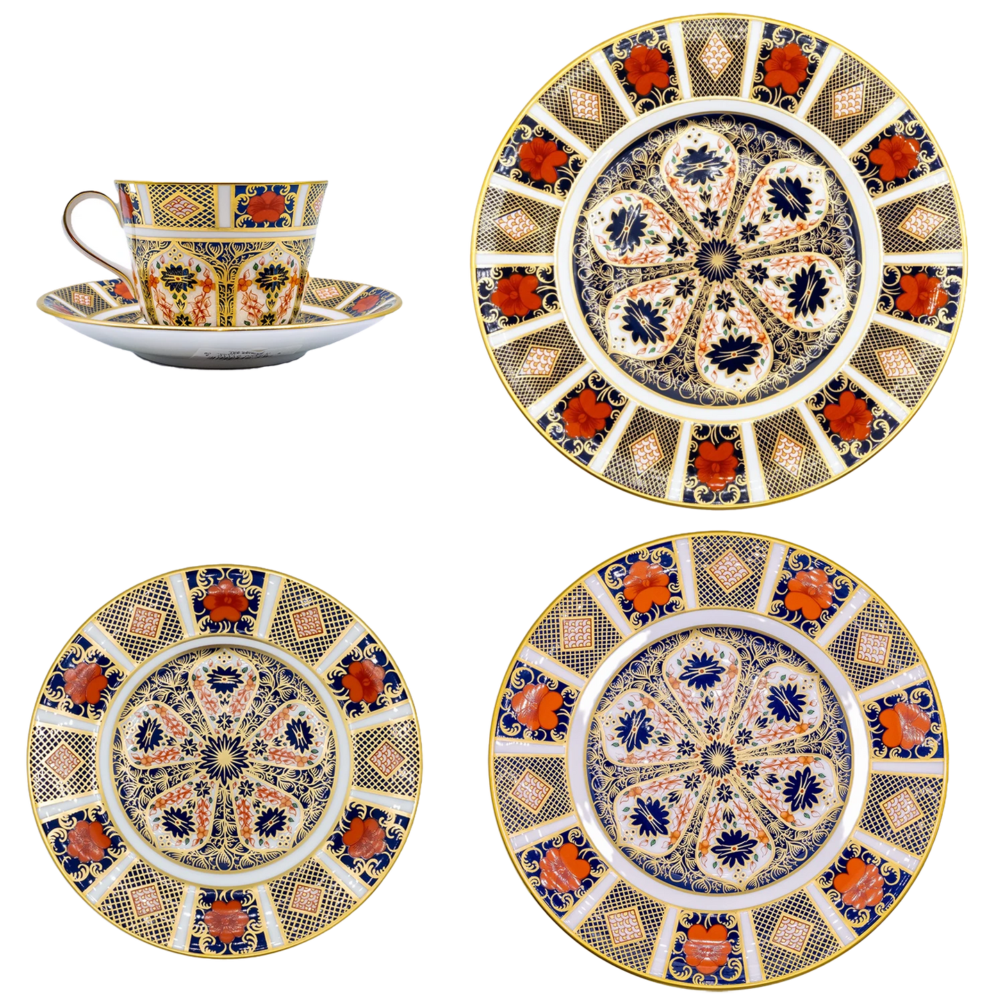 Royal Crown Derby Imari 1128 30pc Dinner Set (1) - 1st Quality Charterwells