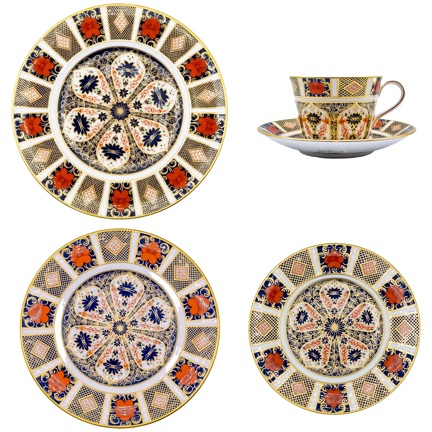 Royal Crown Derby Imari 1128 - 20pc Dinner Set - 2nd Quality Royal Crown Derby Imari 1128 - 20pc Dinner Set - 2nd Quality
