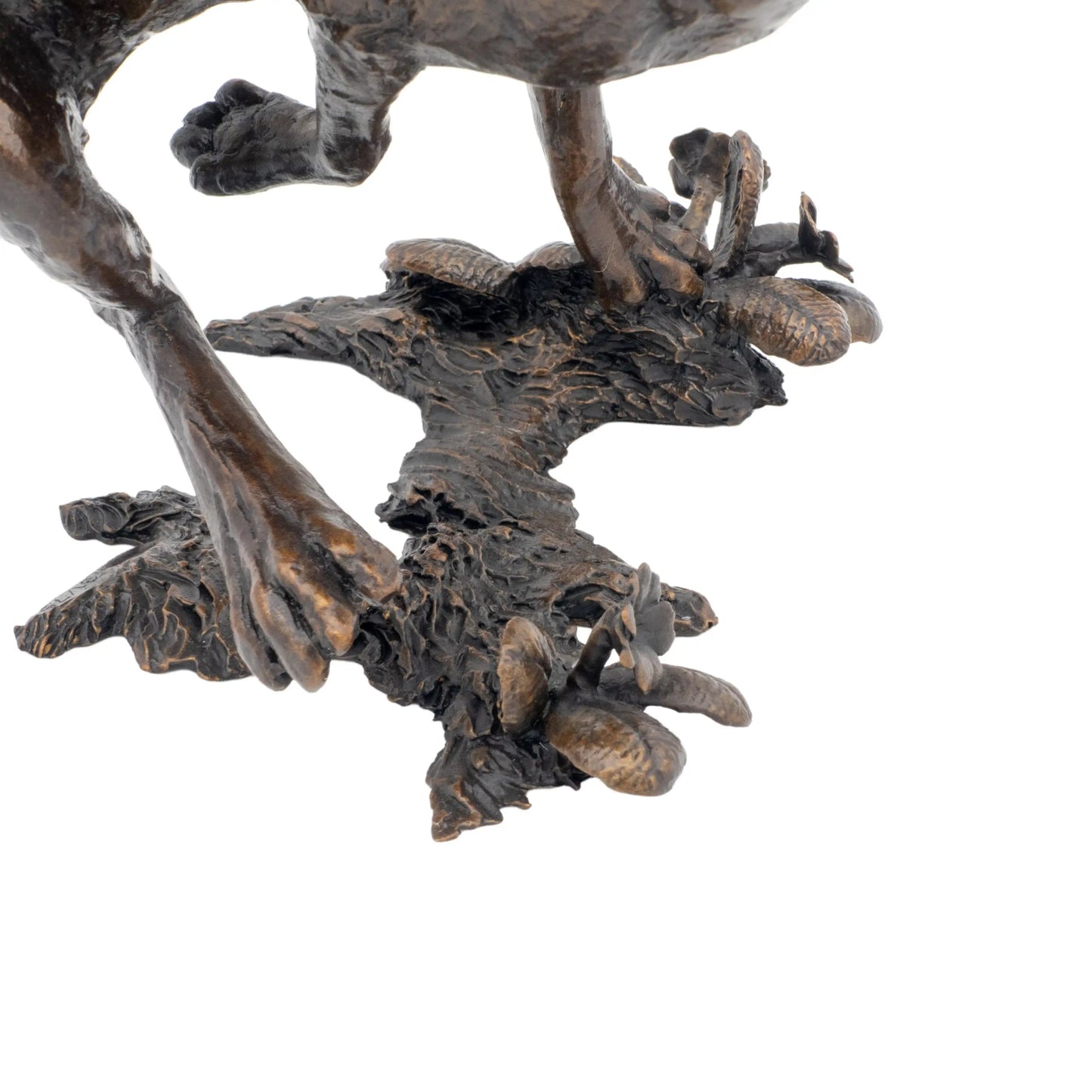 Richard Cooper Bronze Full Tilt Hare Running Figurine Charterwells