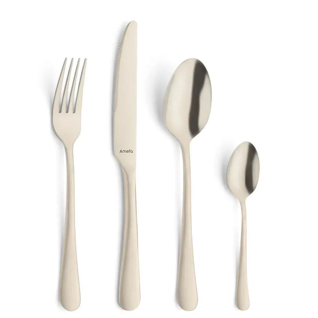 austin 24 pcs matt cutlery set - Charterwells