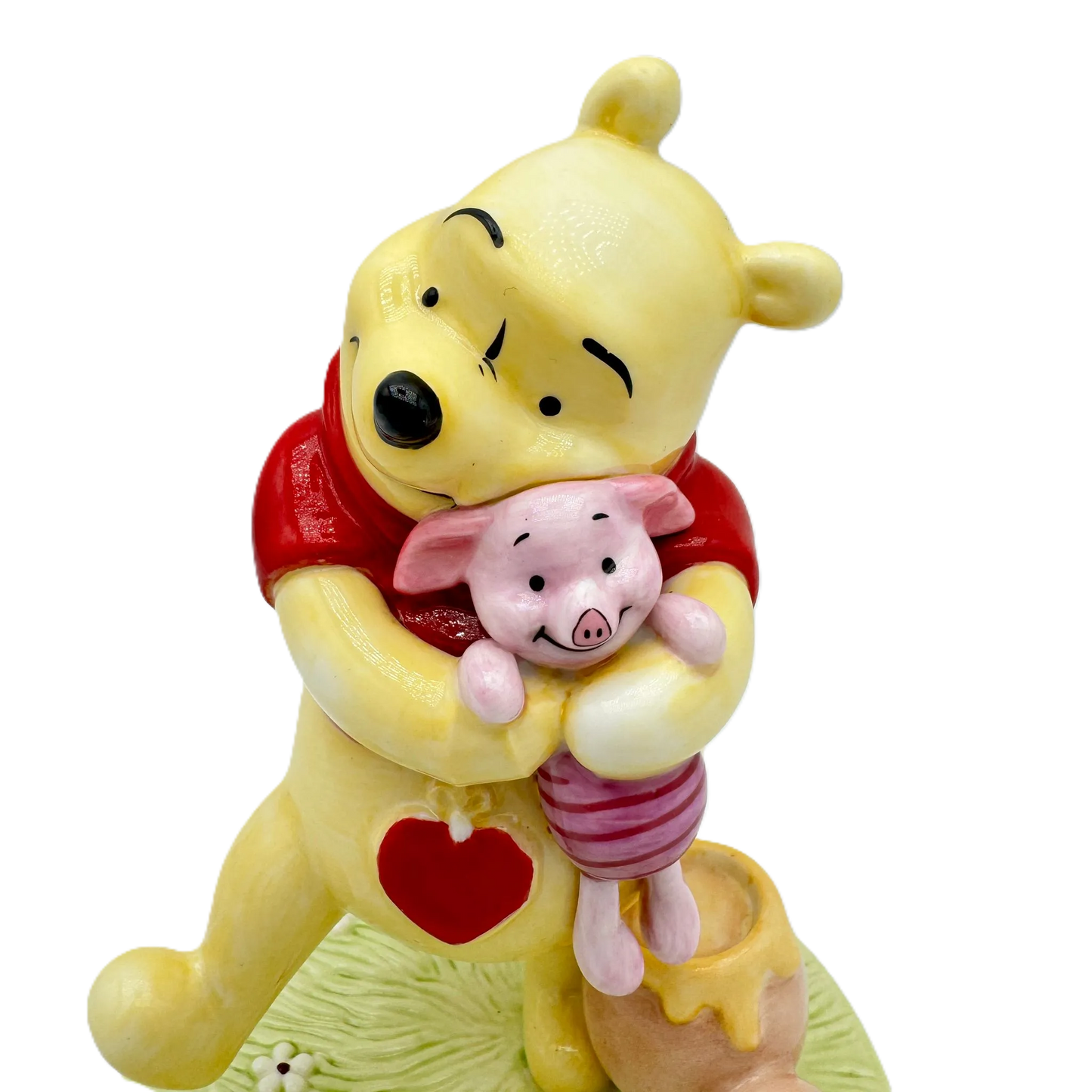 english ladies disney winnie the pooh a hug is always the right size figurine - Charterwells