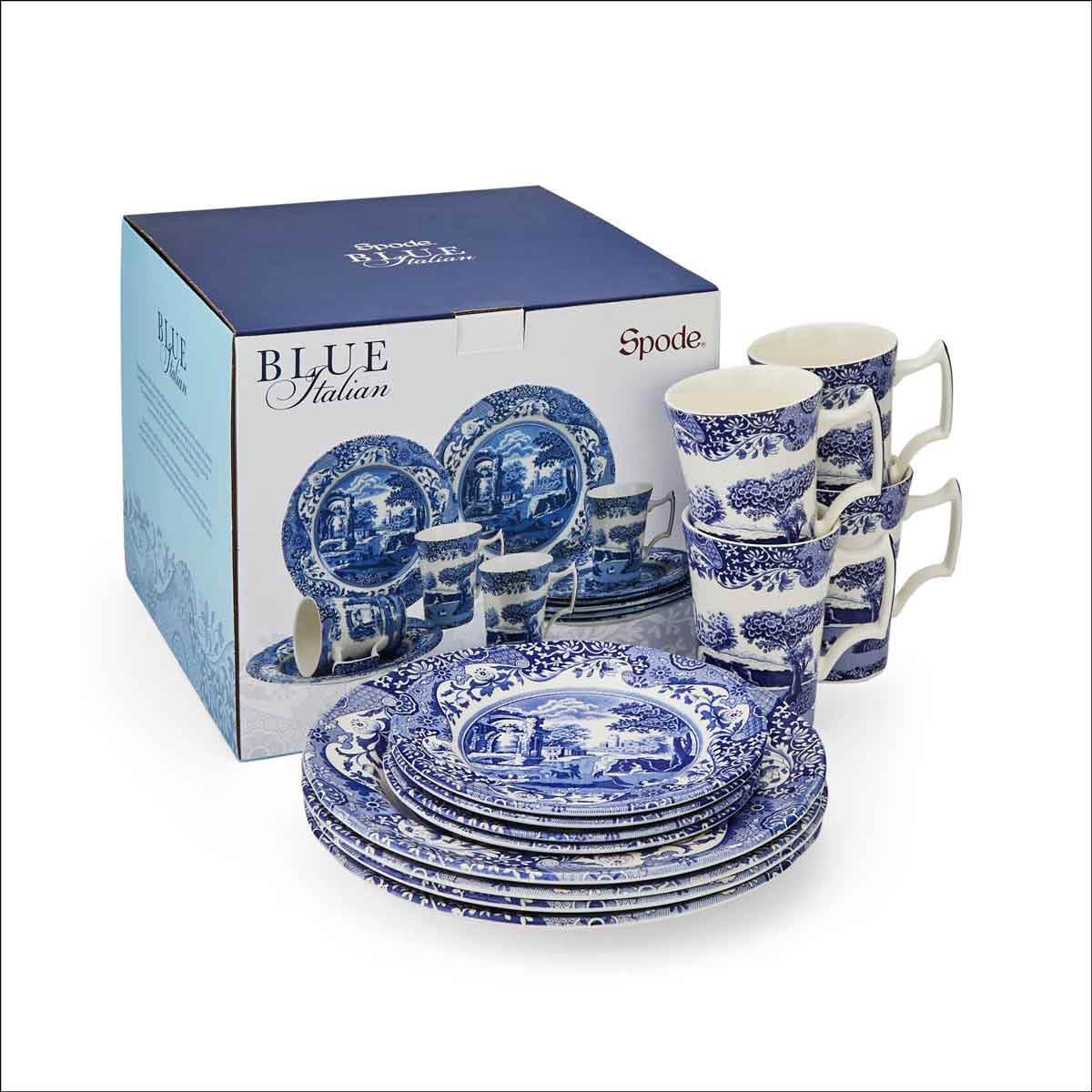 Portmeirion Spode Blue Italian - 12 Piece Set Portmeirion
