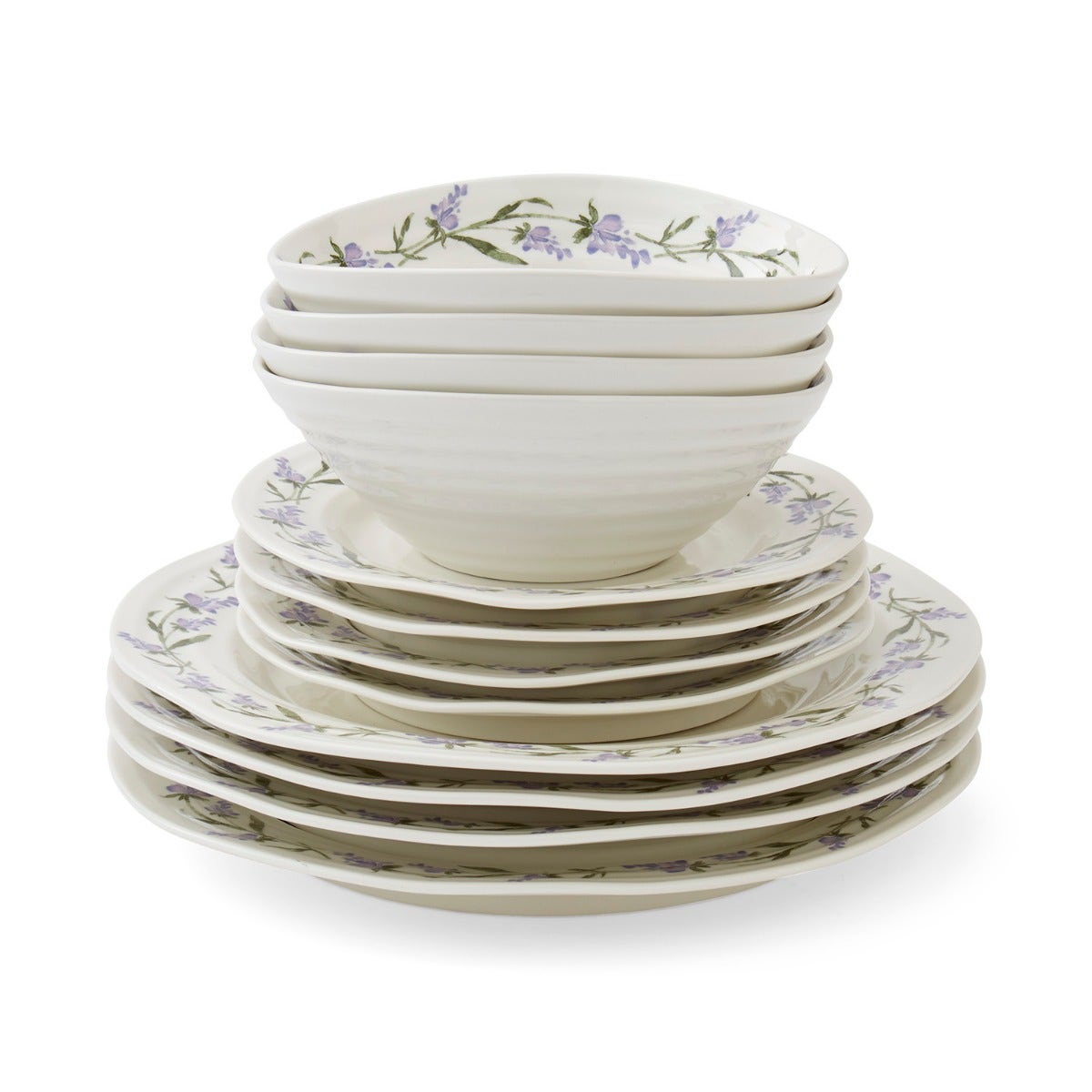 Portmeirion Sophie Conran Lavandula 12pc Dinner Set Portmeirion