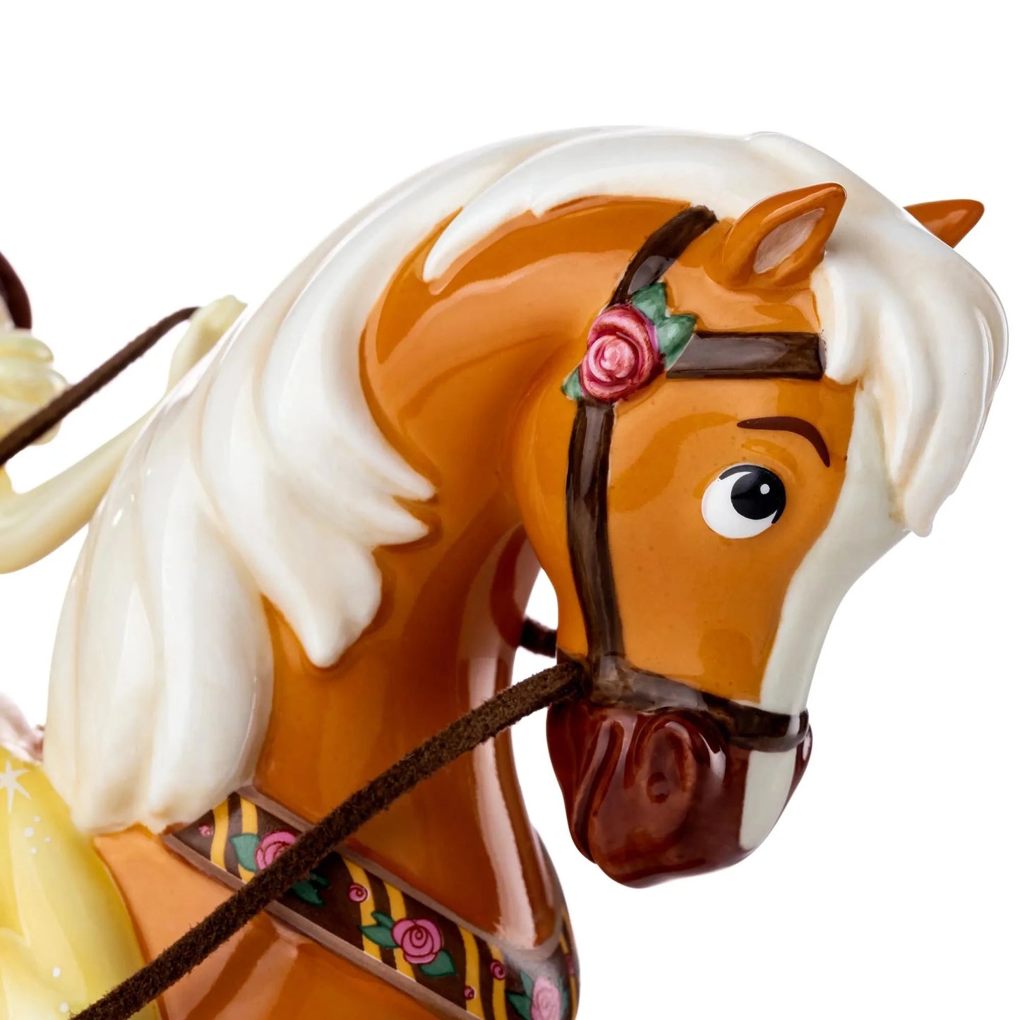 English Ladies Disney Beauty & the Beast Princess Belle & Philippe Figurine Charterwells