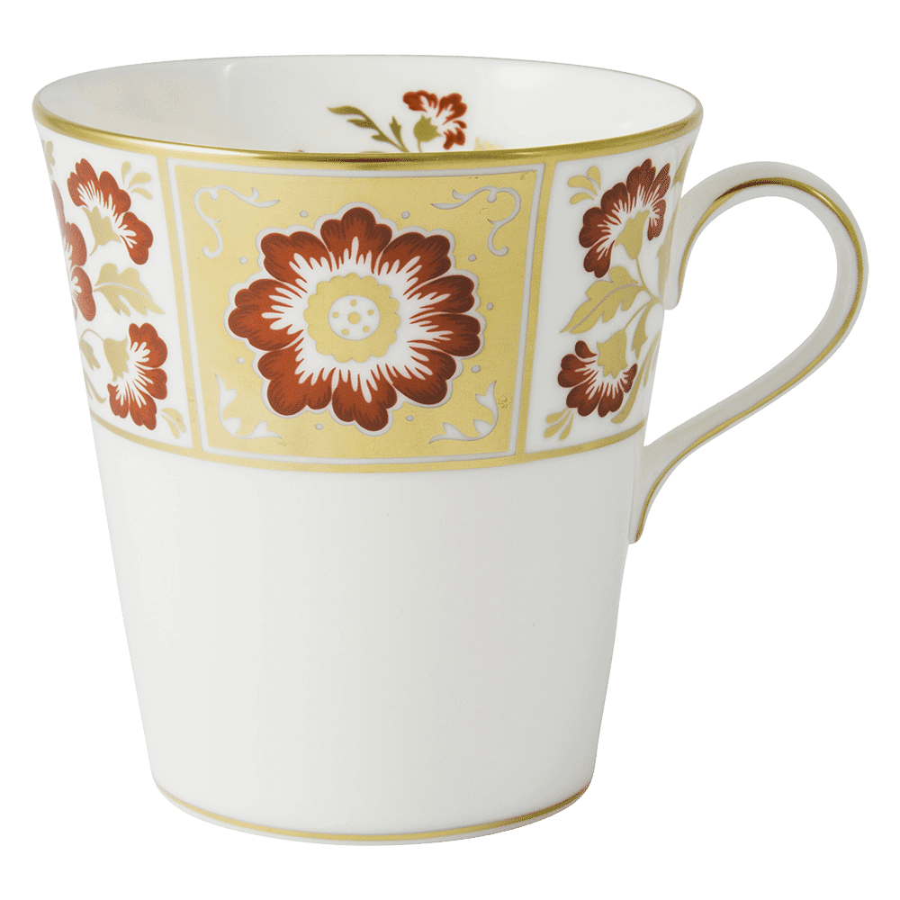 Royal Crown Derby Red Panel Mug Charterwells