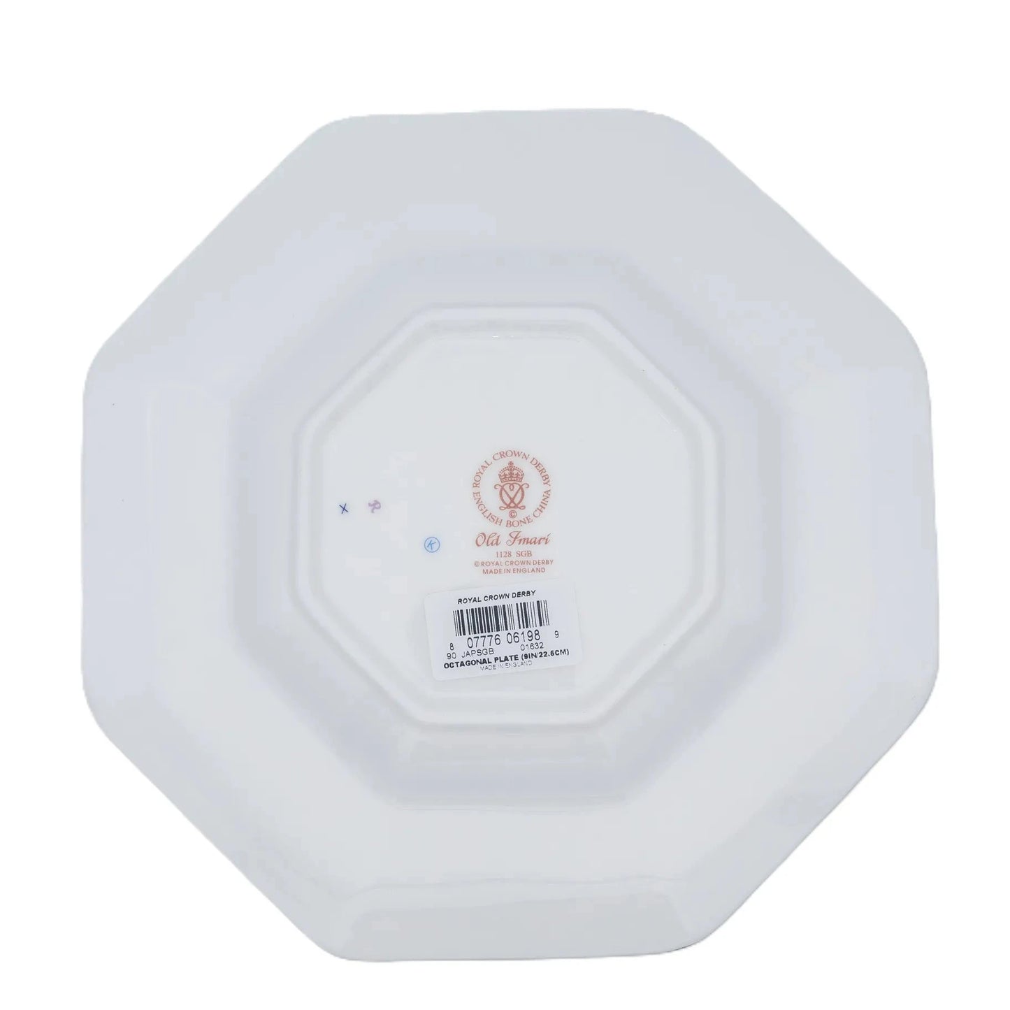 royal crown derby imari sgb 9 octagonal plate - Charterwells