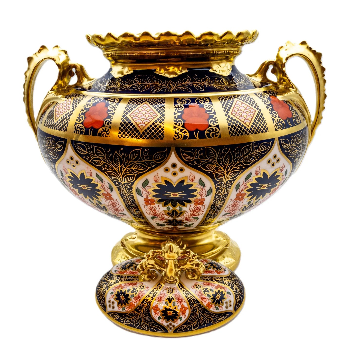 royal crown derby imari sgb litherland vase - Charterwells