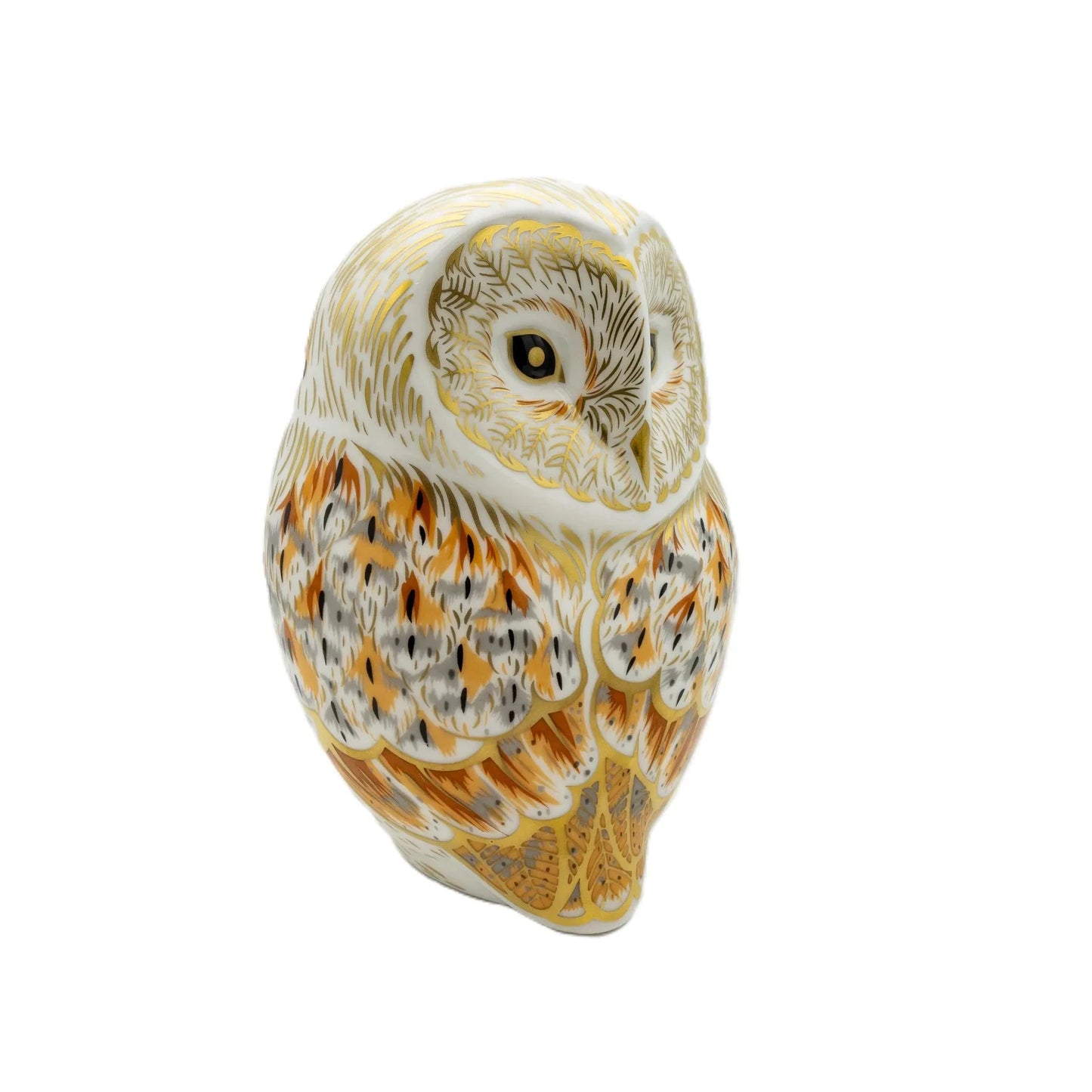 royal crown derby winter owl paperweight - Charterwells