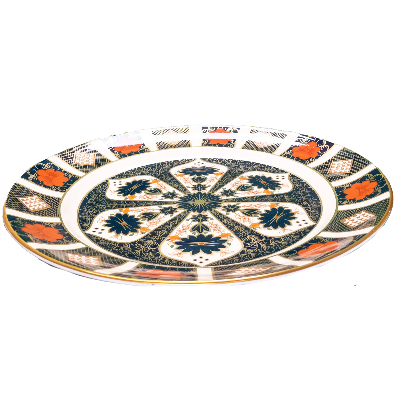 Royal Crown Derby Imari 1128 Chop Plate Charterwells