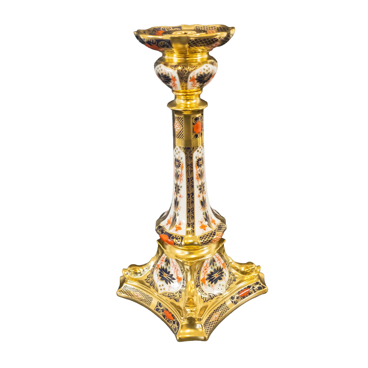 Royal Crown Derby Imari SGB Large Candlestick Charterwells
