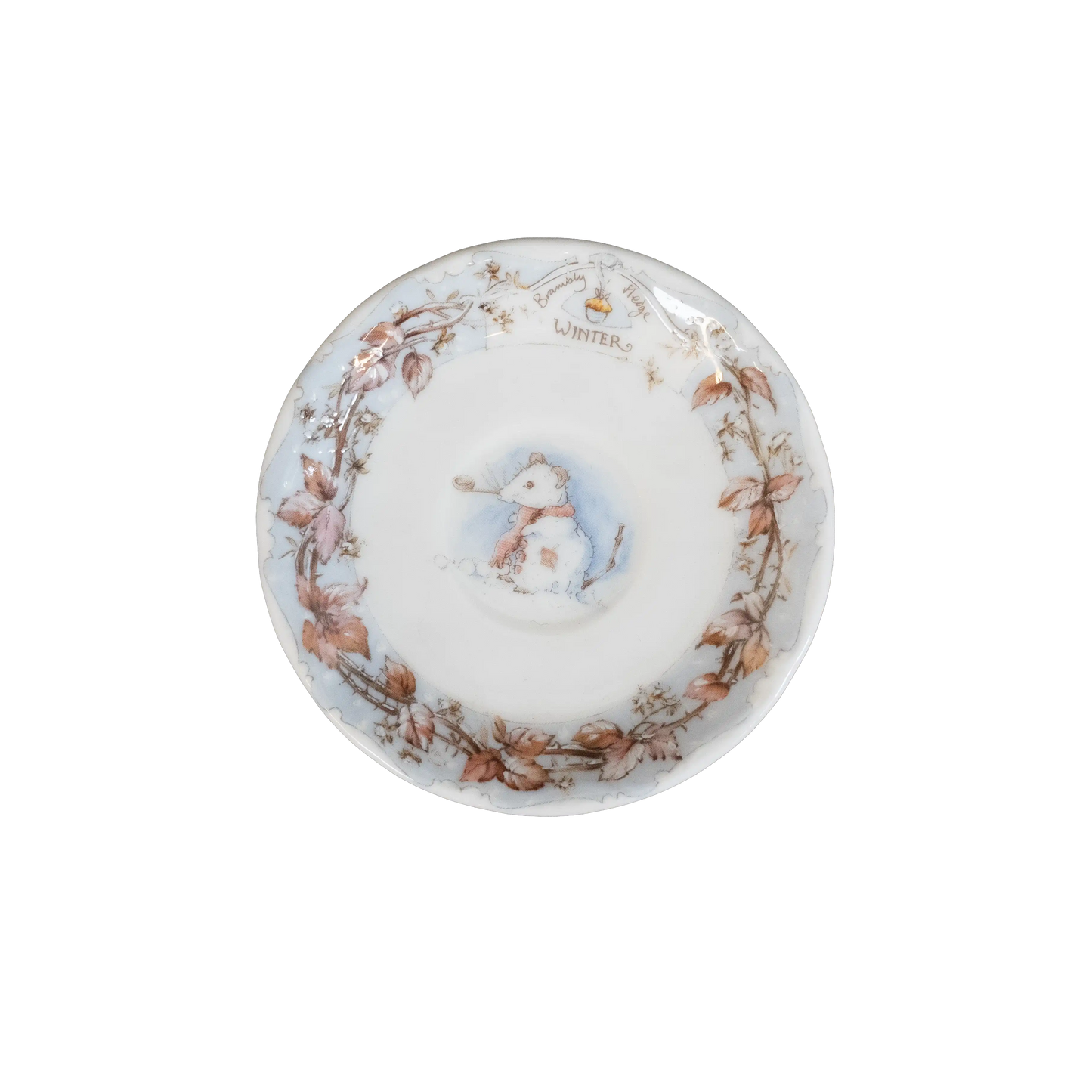 Royal Doulton Winter Miniature Tea Cup and Saucer Charterwells-Ex-Display