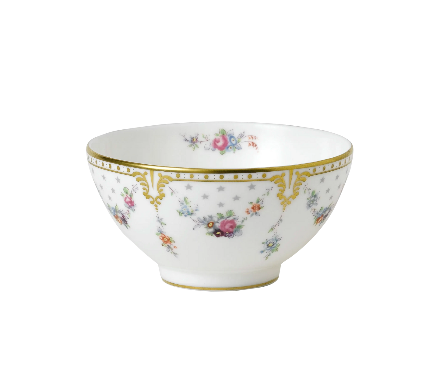 Royal Crown Derby Antoinette Rice Footed Bowl Charterwells