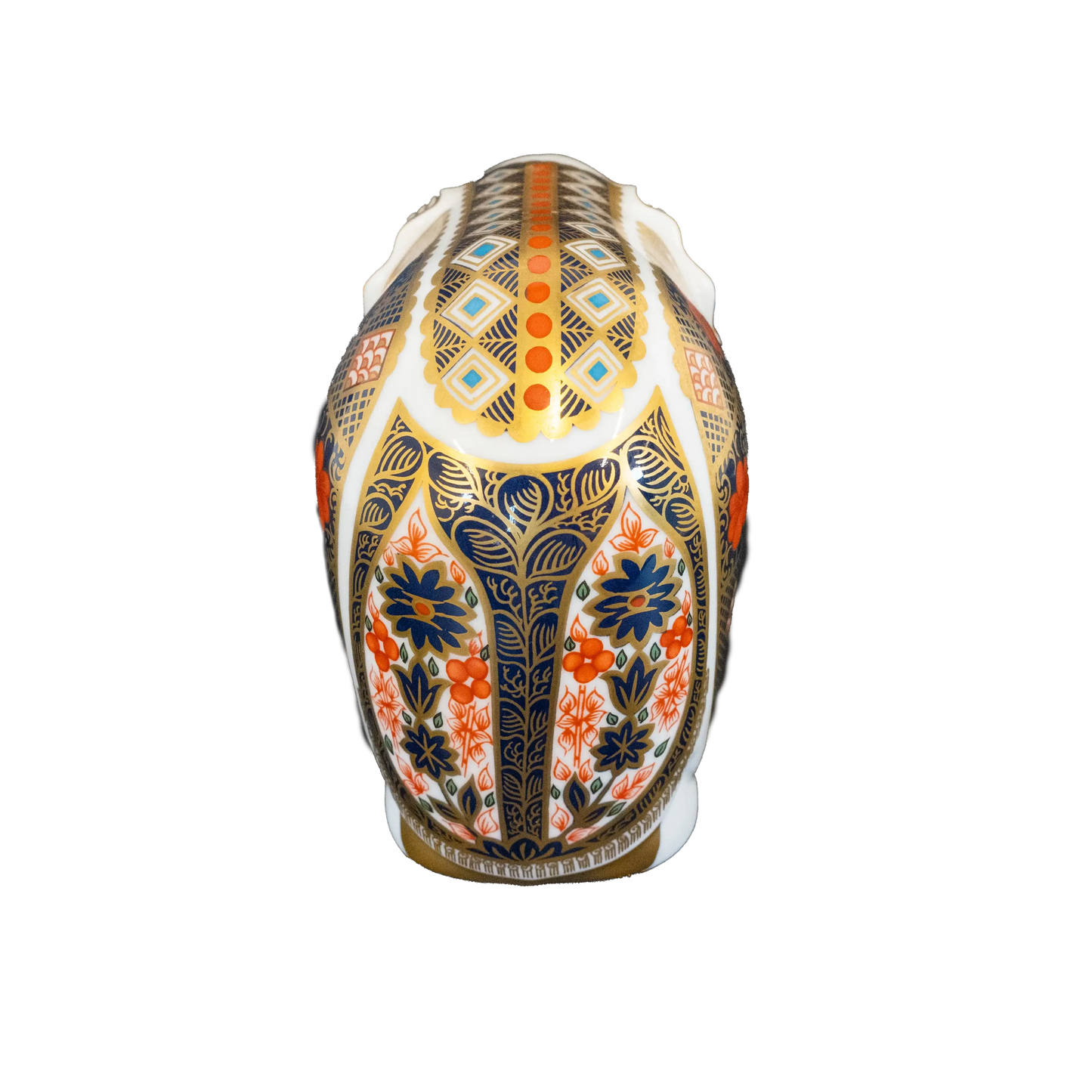 Royal Crown Derby Imari S/S Elephant Paperweight Charterwells-Ex-Display
