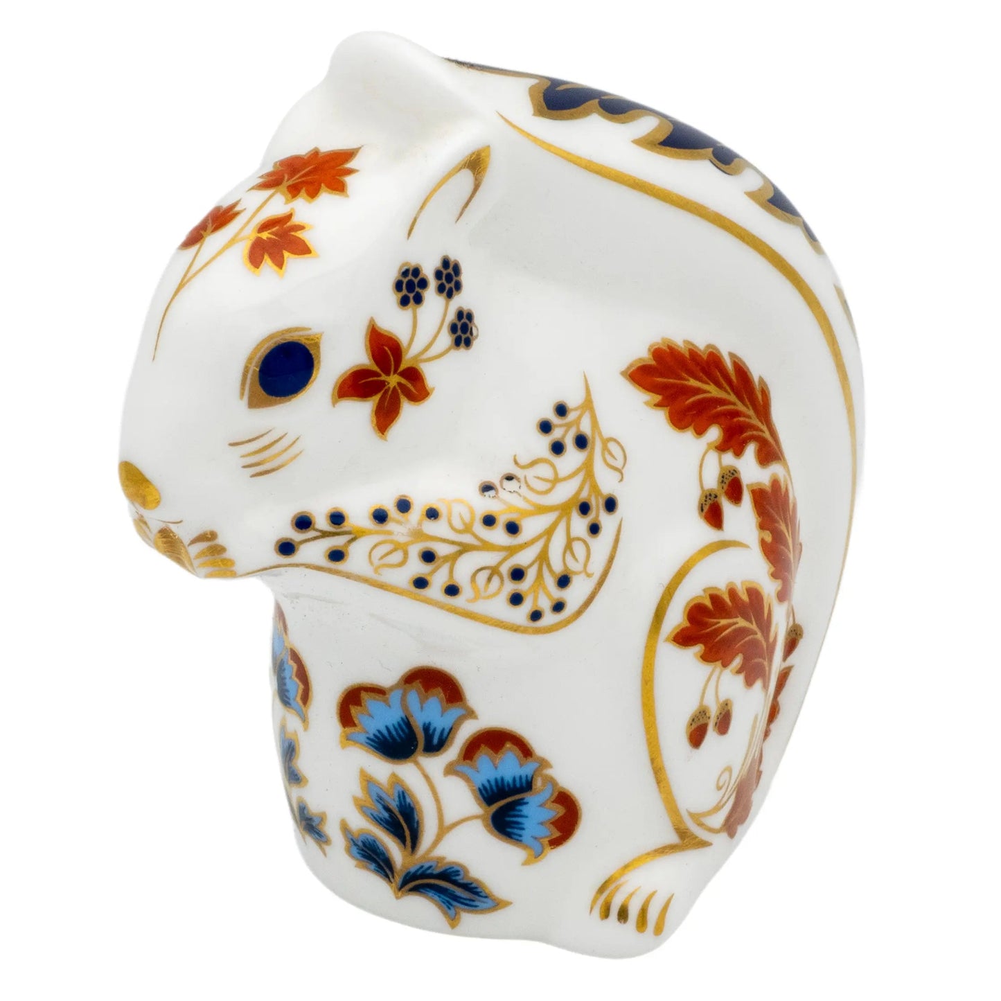 Royal Crown Derby White Squirrel Paperweight Charterwells