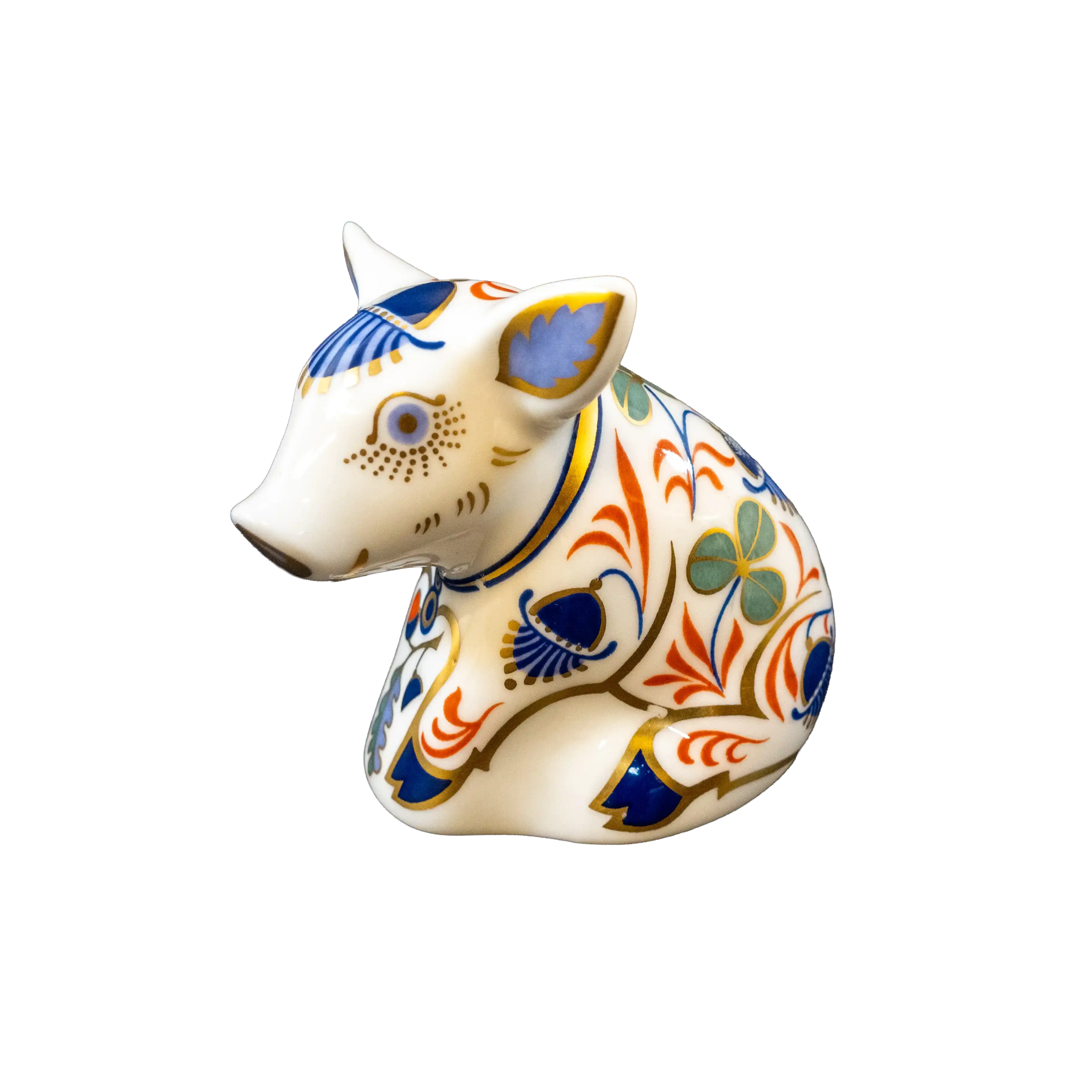 Royal Crown Derby Snuffle Piglet Paperweight - Charterwells
