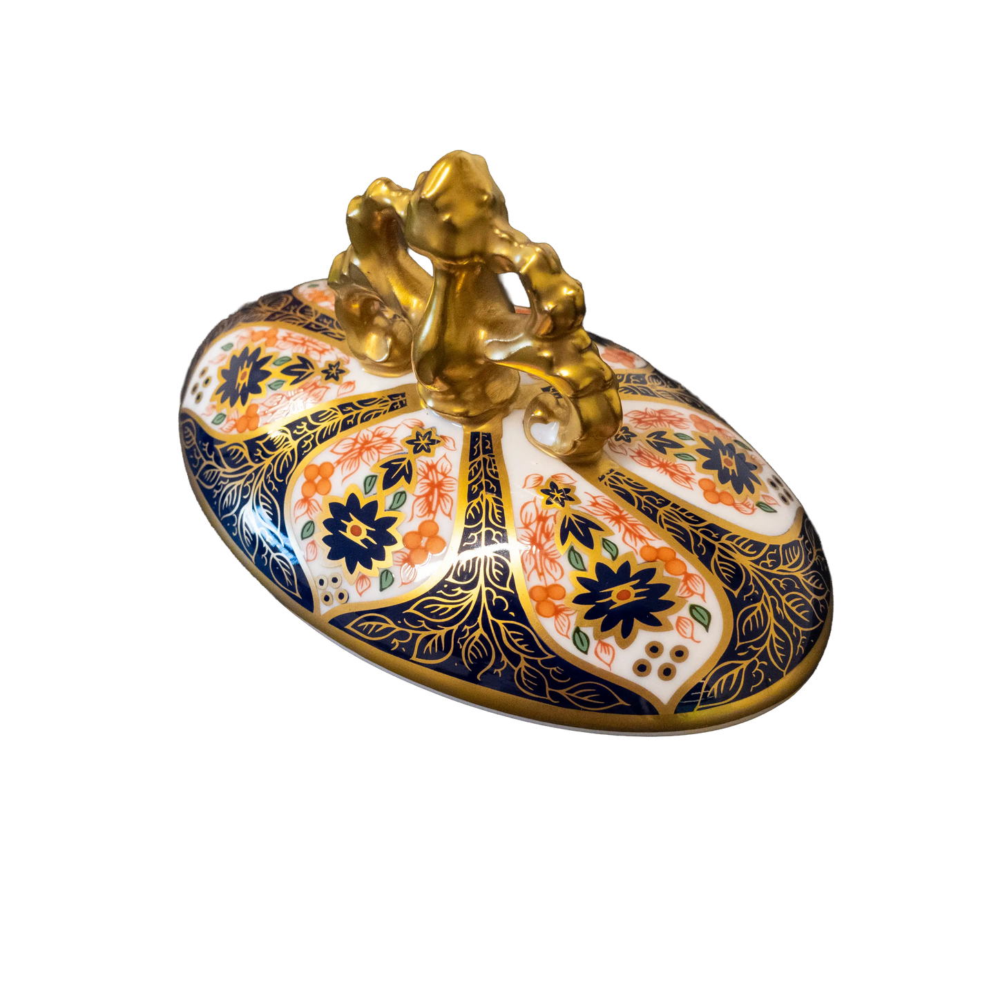 Royal Crown Derby Imari SGB Litherland Vase Lid Charterwells