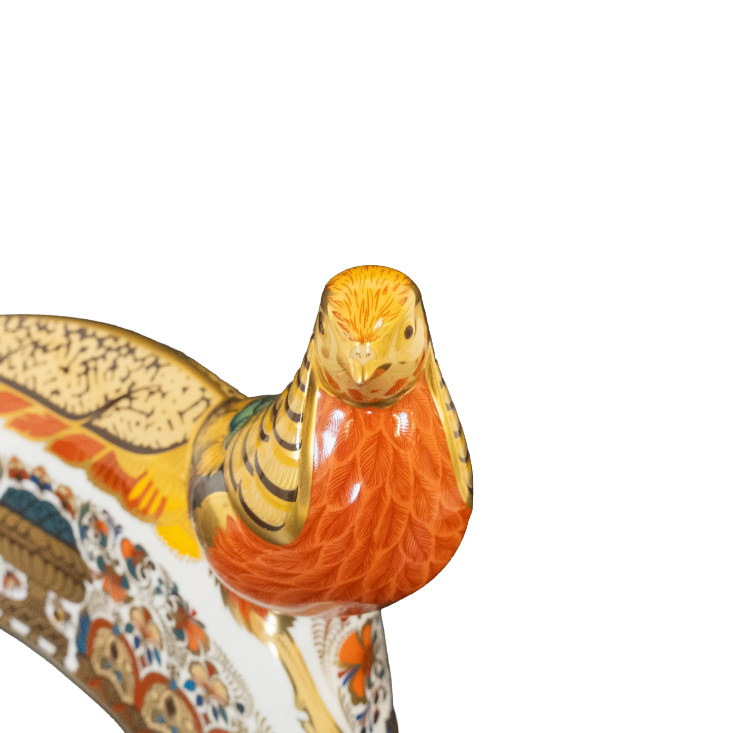Royal Crown Derby Paperweight - Golden Pheasant Charterwells