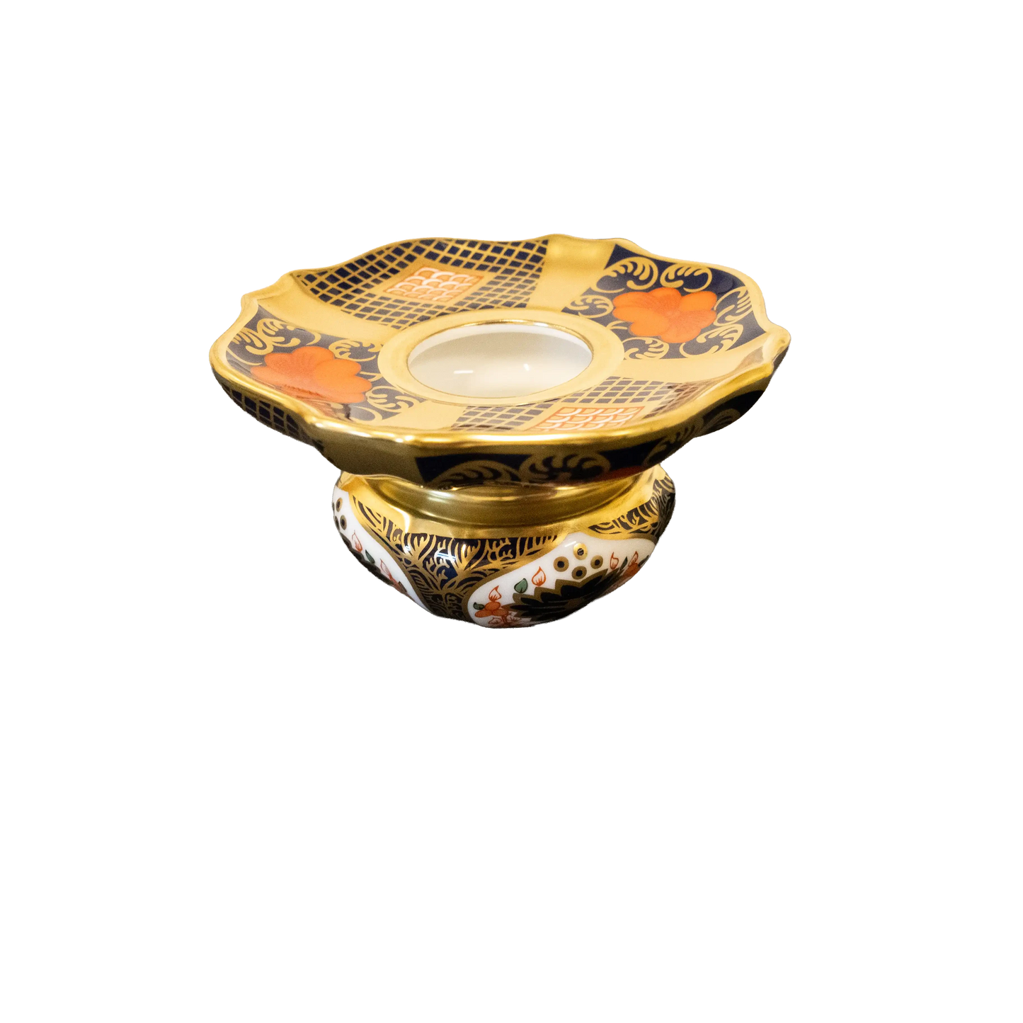 Royal Crown Derby Old Imari SGB L/S Candlestick Top Section Charterwells