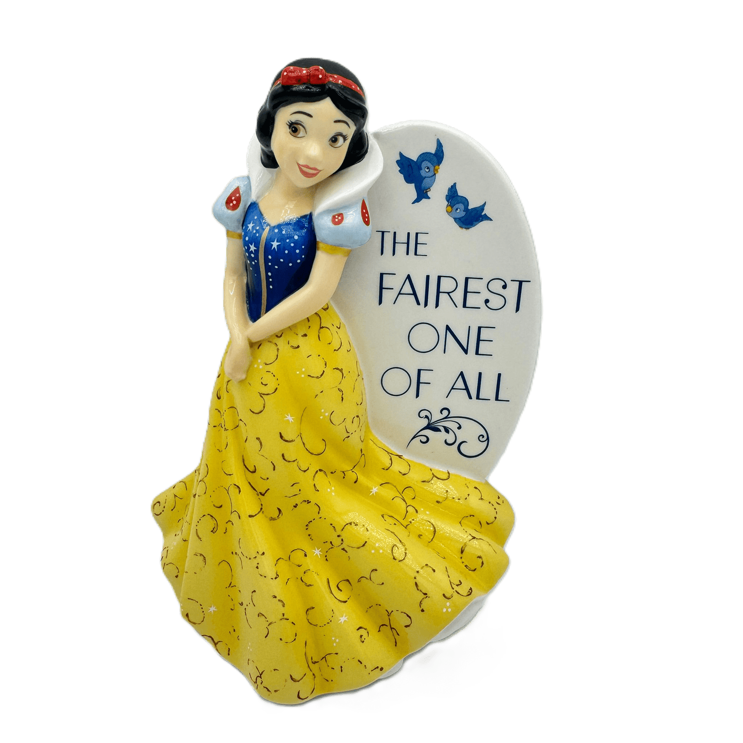 english ladies disney princess snow white flatback figurine - Charterwells