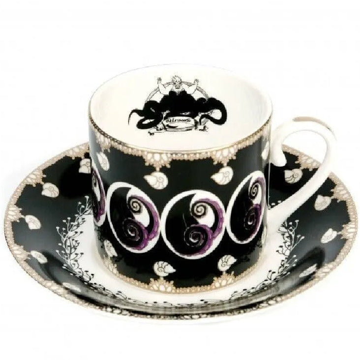 english ladies disney villains ursula cup saucer - Charterwells
