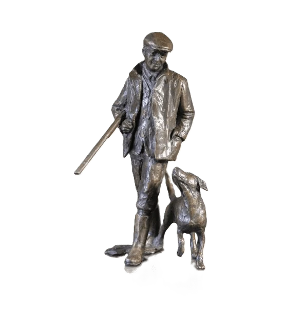 richard cooper bronze country pursuits collection close company figurine - Charterwells