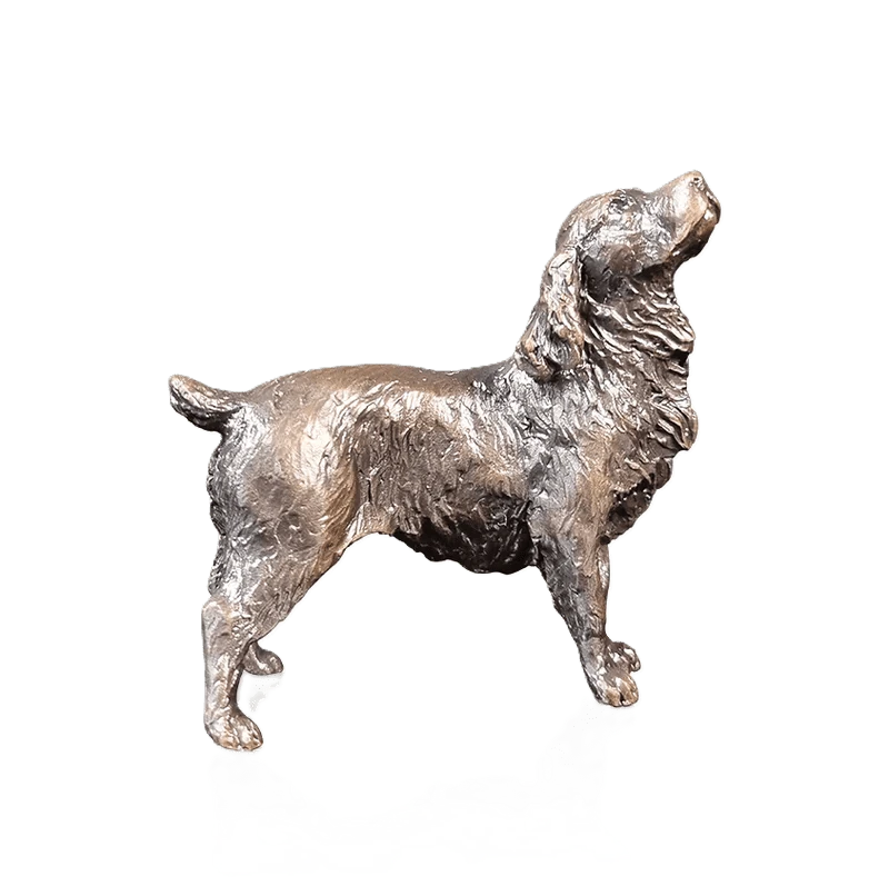 richard cooper limited edition bronze cocker spaniel figurine - Charterwells