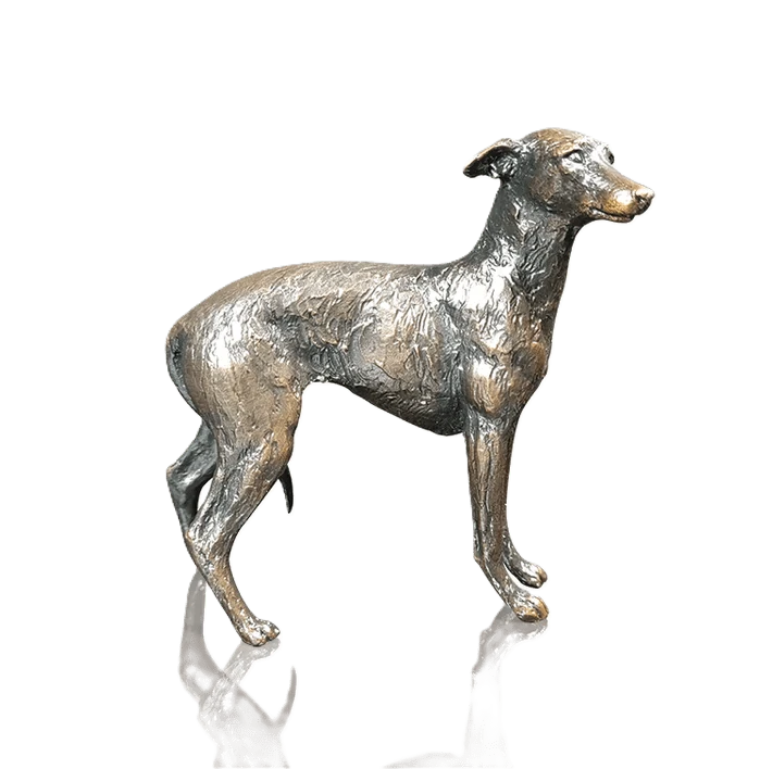 richard cooper limited edition bronze lurcher figurine - Charterwells