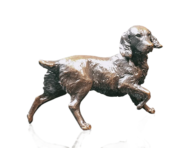 richard cooper limited edition bronze small springer spaniel figurine - Charterwells
