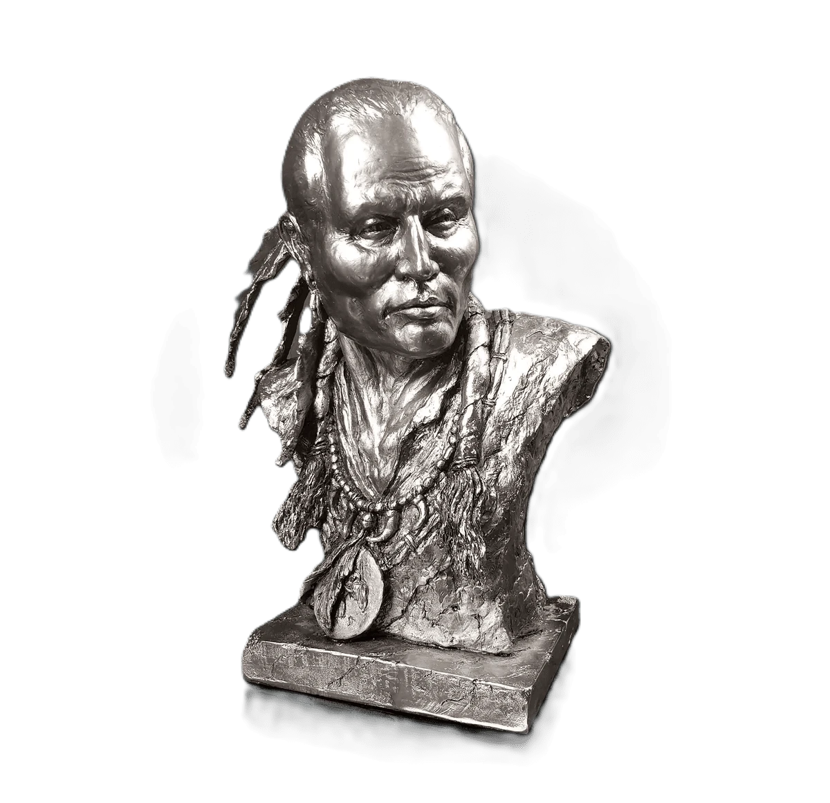 richard cooper nickel studio collection native spirit figurine - Charterwells