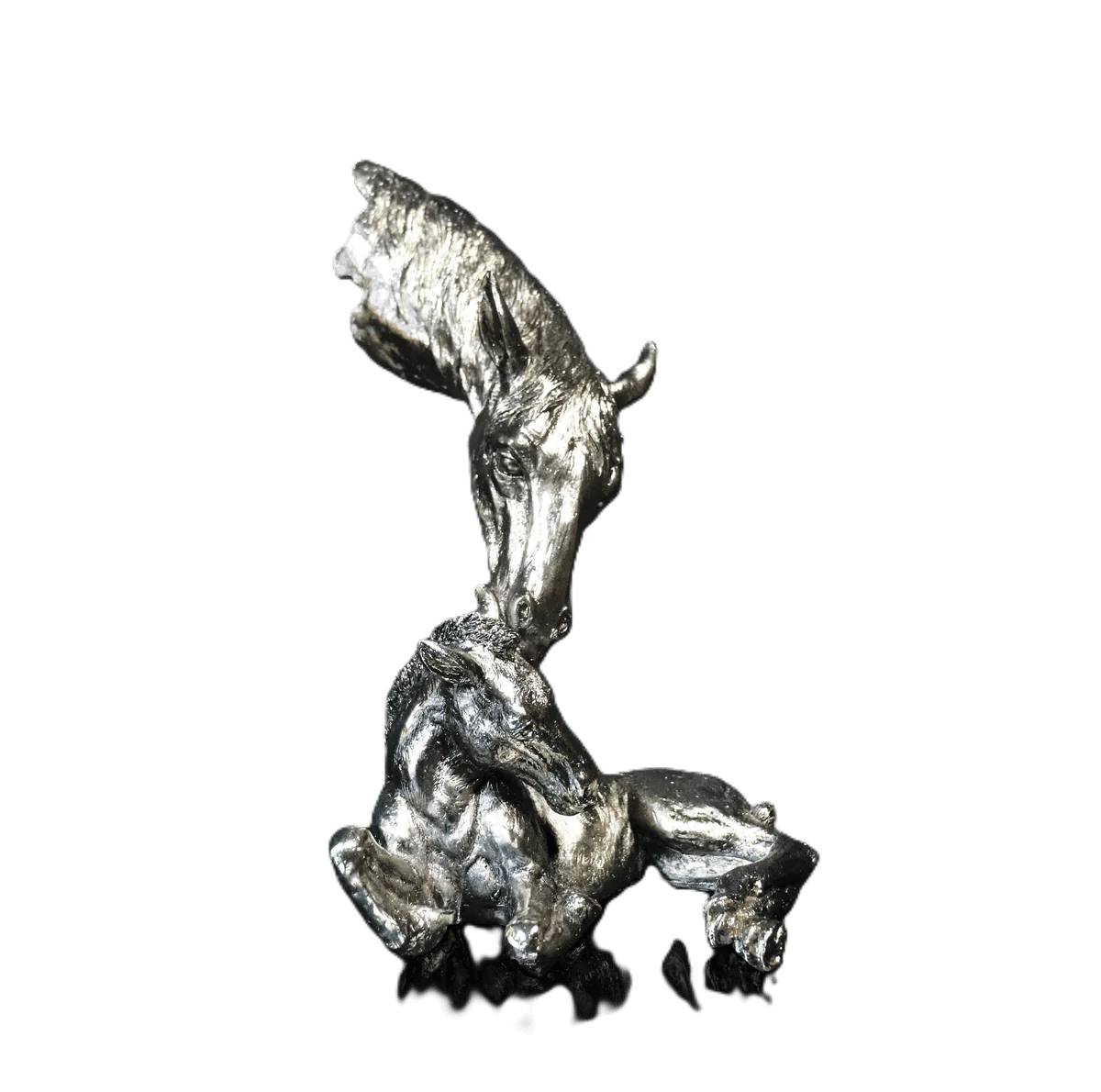 richard cooper nickel studio collection pony foal figurine - Charterwells