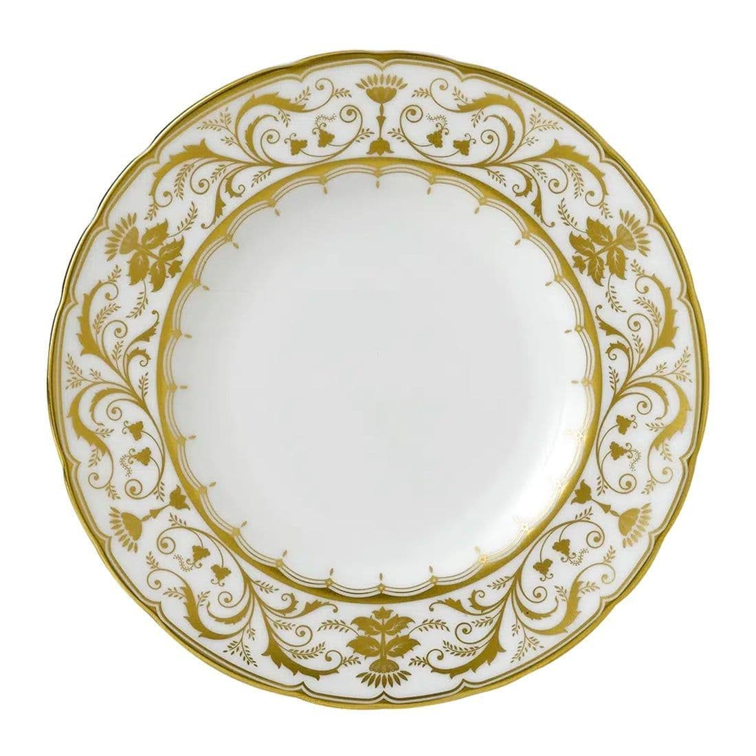 royal crown derby darley abbey white 6 side plate - Charterwells