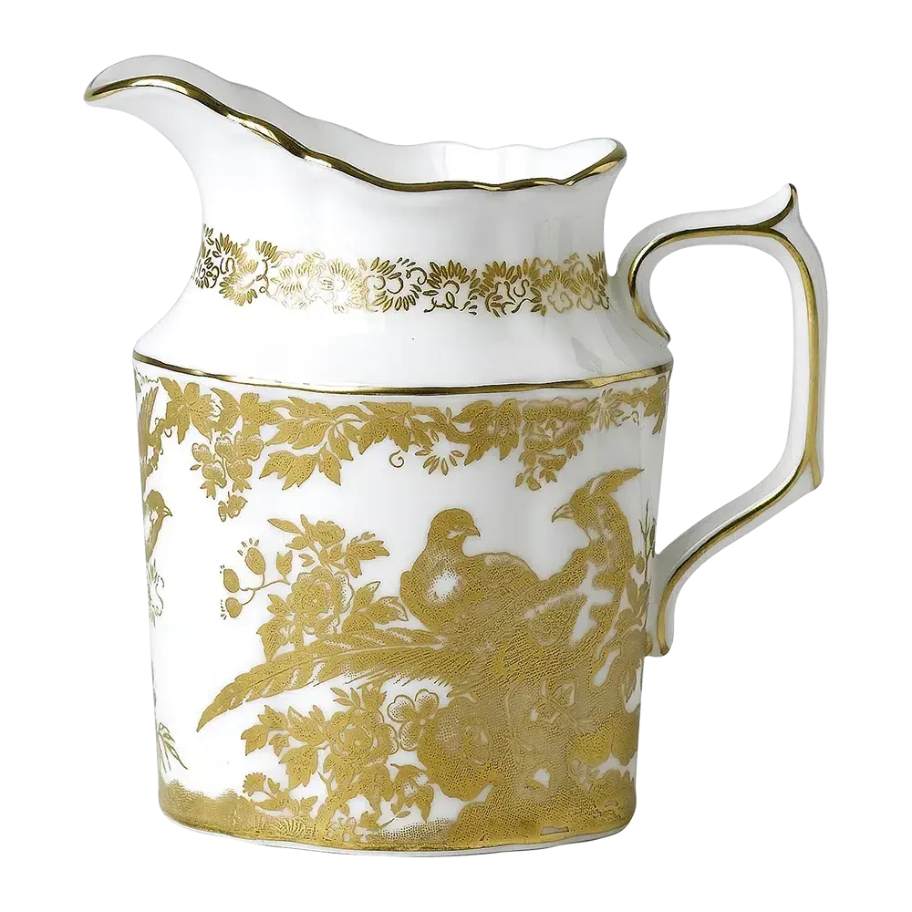royal crown derby gold aves cream milk jug - Charterwells