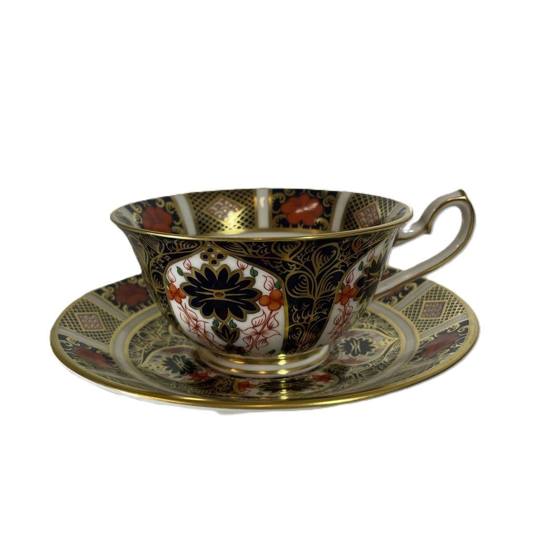 Royal Crown Derby Imari 1128 Low Tea Cup & Saucer Charterwells-Ex-Display