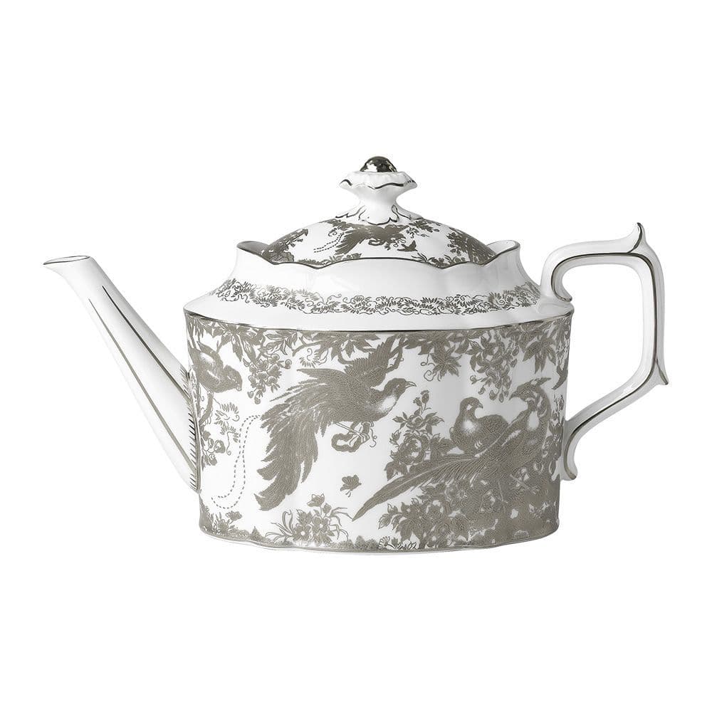 royal crown derby palladium aves large teapot - Charterwells