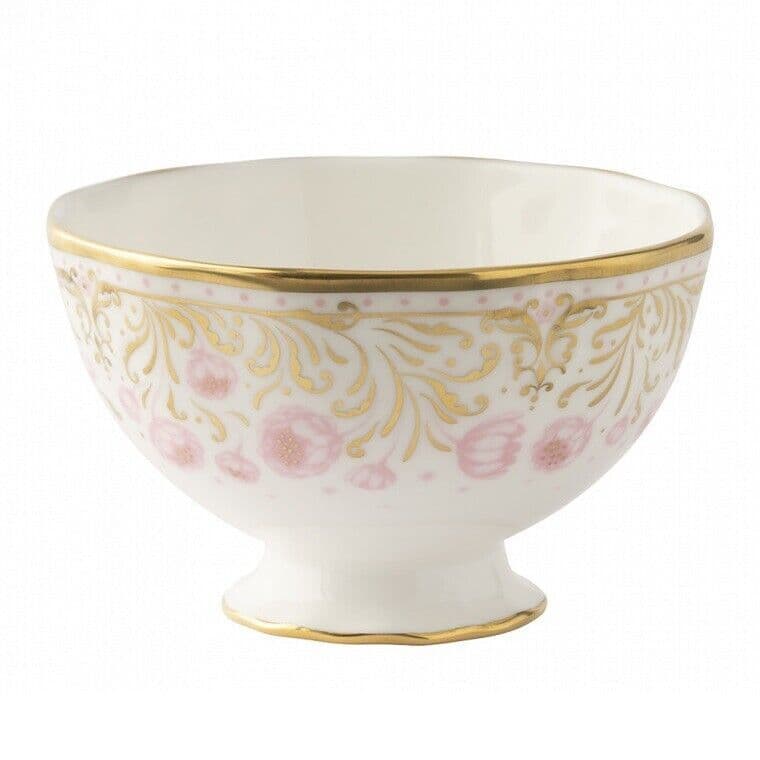 royal crown derby pink peony open sugar bowl - Charterwells