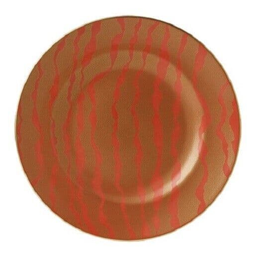 royal crown derby ruche flow red salad plate - Charterwells