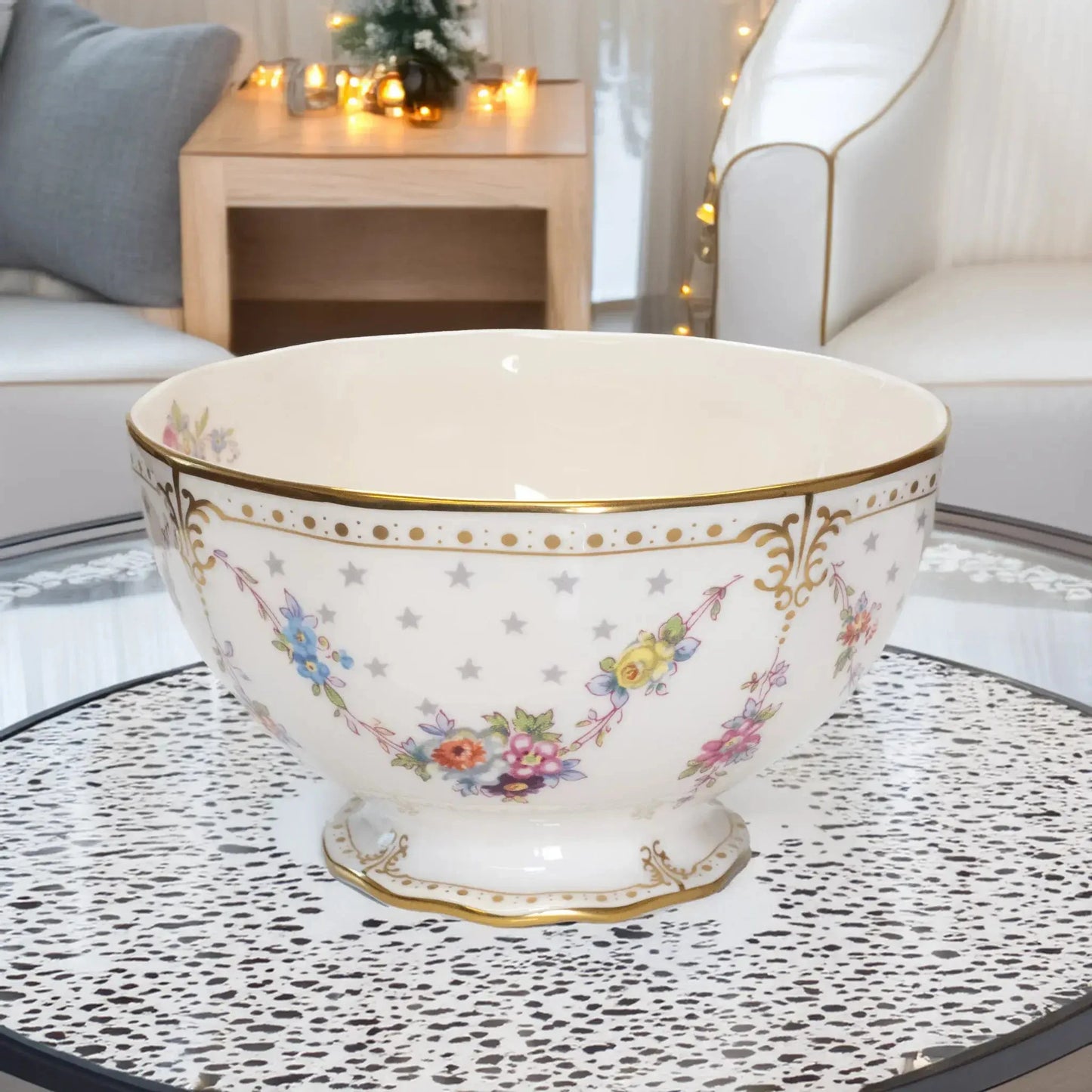 Royal Crown Derby Antoinette Large Open Sugar Bowl Charterwells