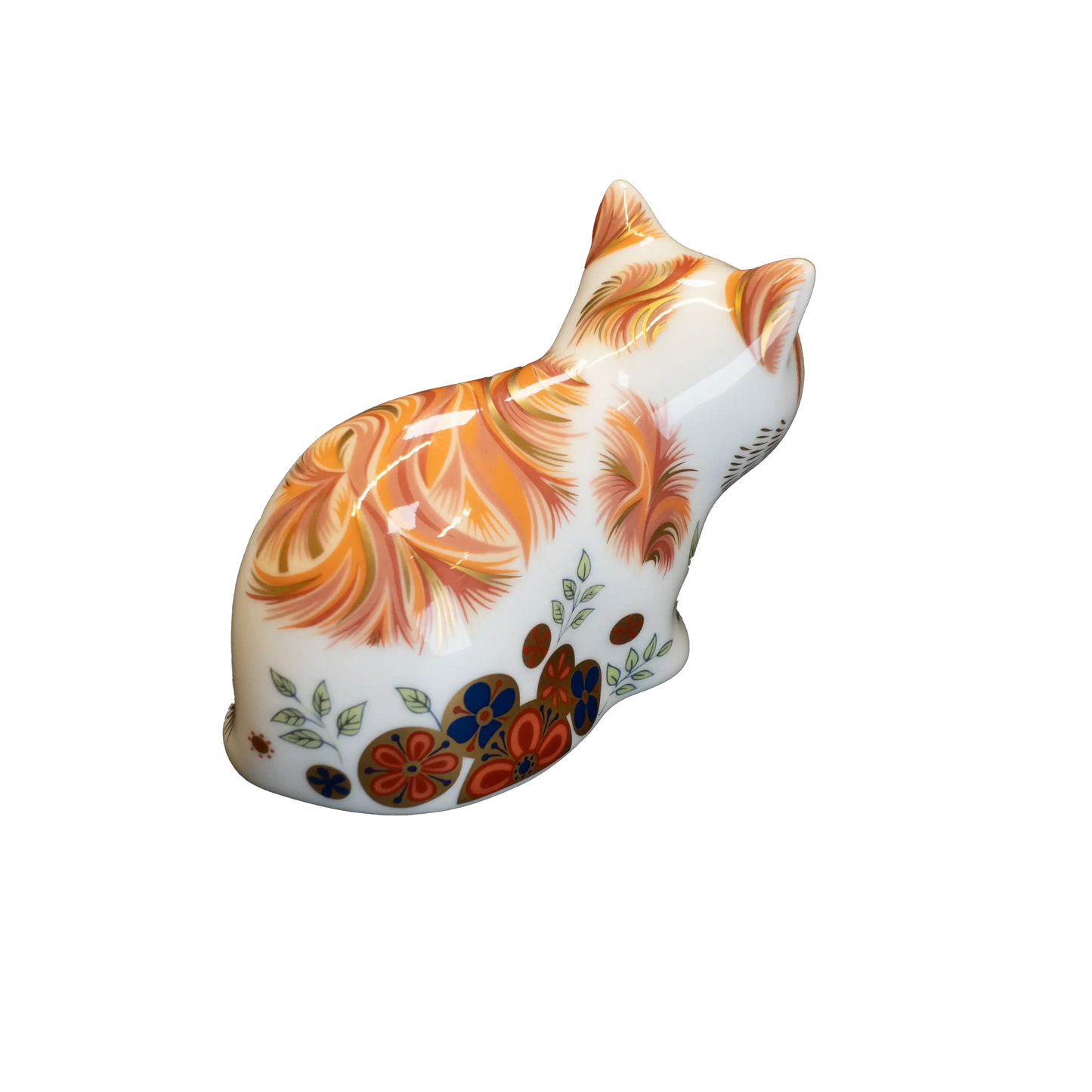 Royal Crown Derby Paperweight Spice Kitten Charterwells