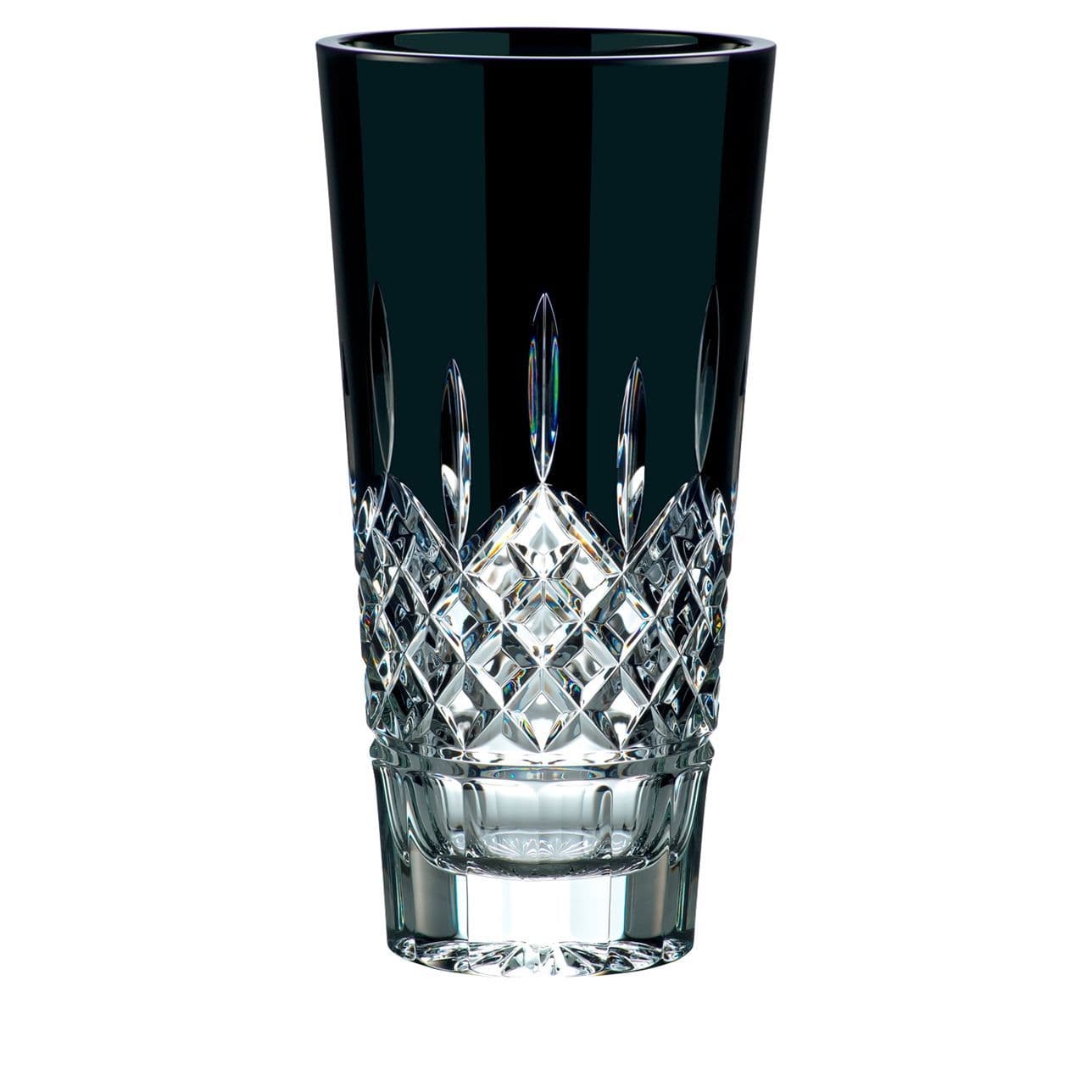 waterford crystal 10 inch lismore black vase - Charterwells