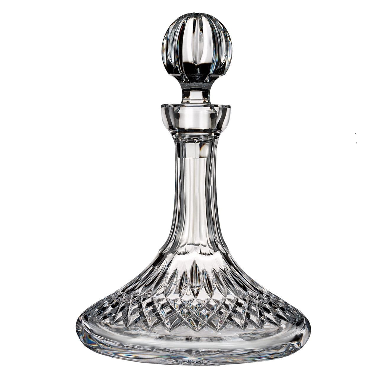 waterford crystal 10 inch lismore ships decanter - Charterwells