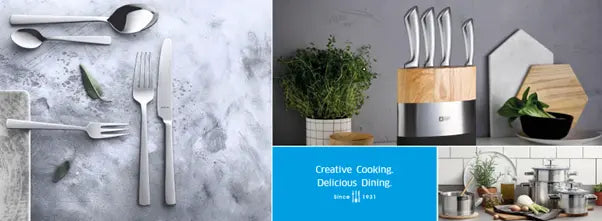 The stylish Amefa Cutlery & Kitchen Knives range has landed. - Charterwells