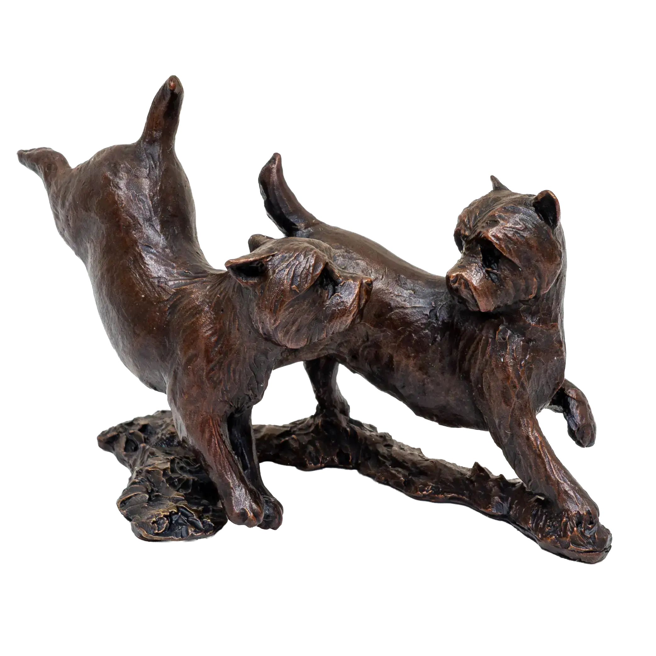 Richard Cooper Bronze Dogs