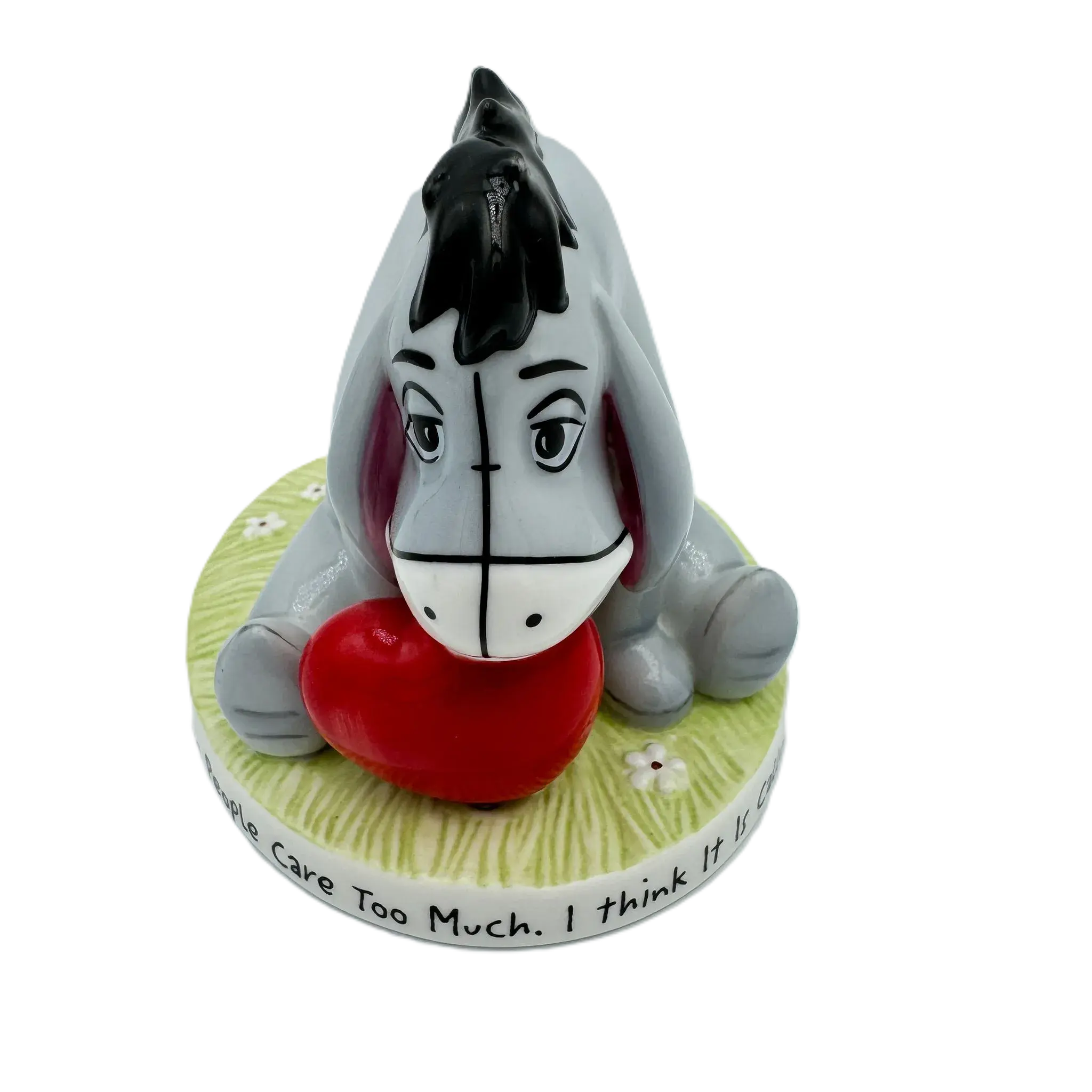 new english ladies disney winnie the pooh i think it is called love figurine - Charterwells