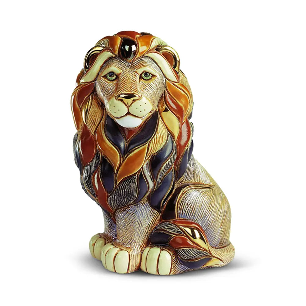 Rinconada De Rosa Lion Sitting Large