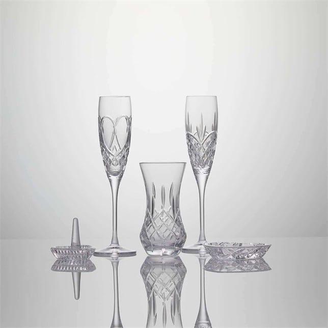 Waterford True Love Champagne Flute Glasses : Set of 2 Charterwells