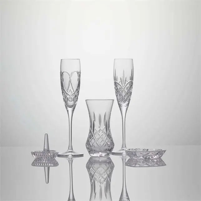 Waterford True Love Champagne Flute Glasses : Set of 2 Charterwells