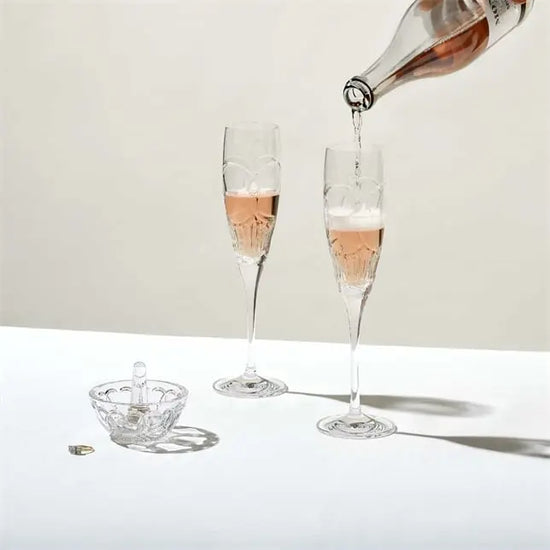 Waterford True Love Champagne Flute Glasses : Set of 2 Charterwells