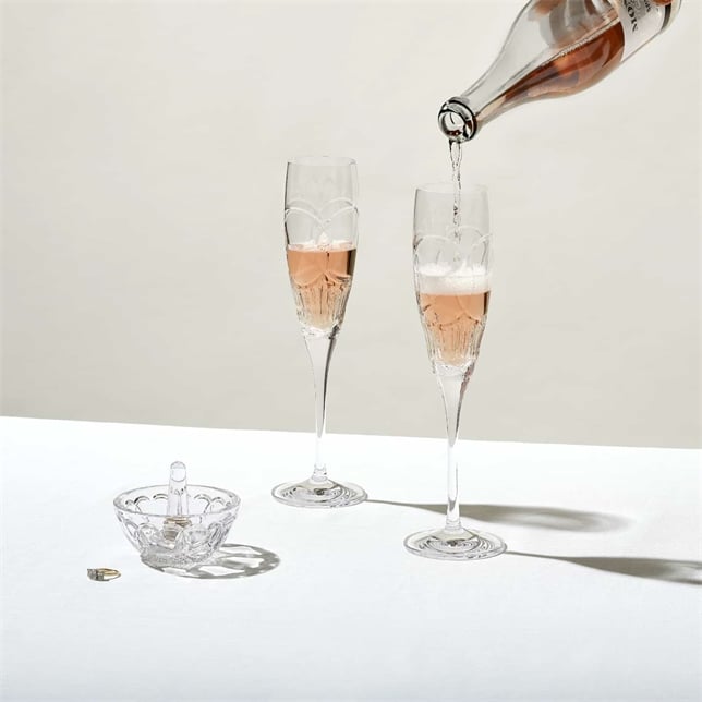 Waterford True Love Champagne Flute Glasses : Set of 2 Charterwells