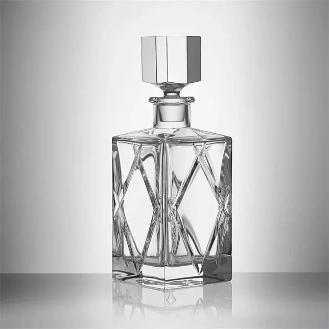 Waterford Crystal Olann Square Decanter Short Stories 740ml Charterwells